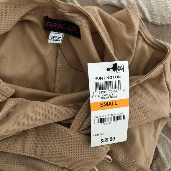 New beige sheer dress - Picture 5 of 5